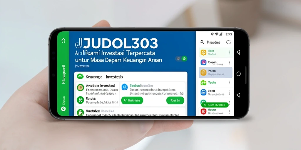 Antarmuka JUDOL303 menampilkan berbagai opsi investasinya dengan jelas.