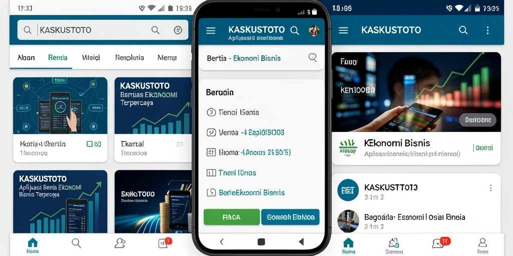 Antarmuka KASKUSTOTO yang informatif dan mudah dipahami.