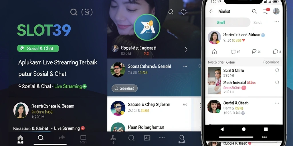 Antarmuka SLOT39 yang menarik dan mudah digunakan untuk Live Streaming.